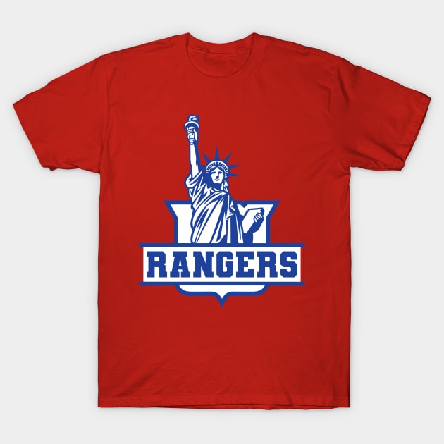 Rangers NY T-Shirt by Nagorniak